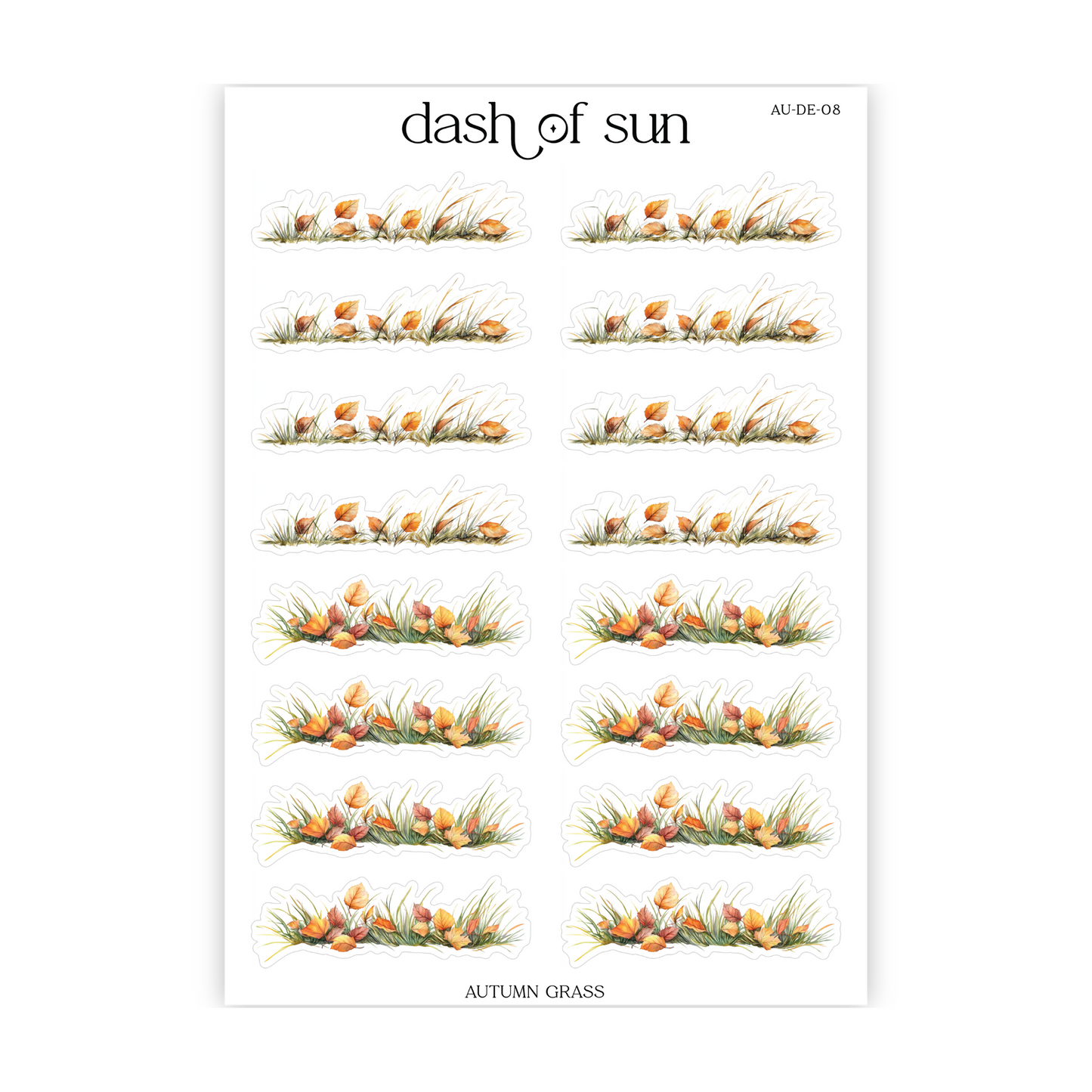 Autumn Grass | Deco Stickers
