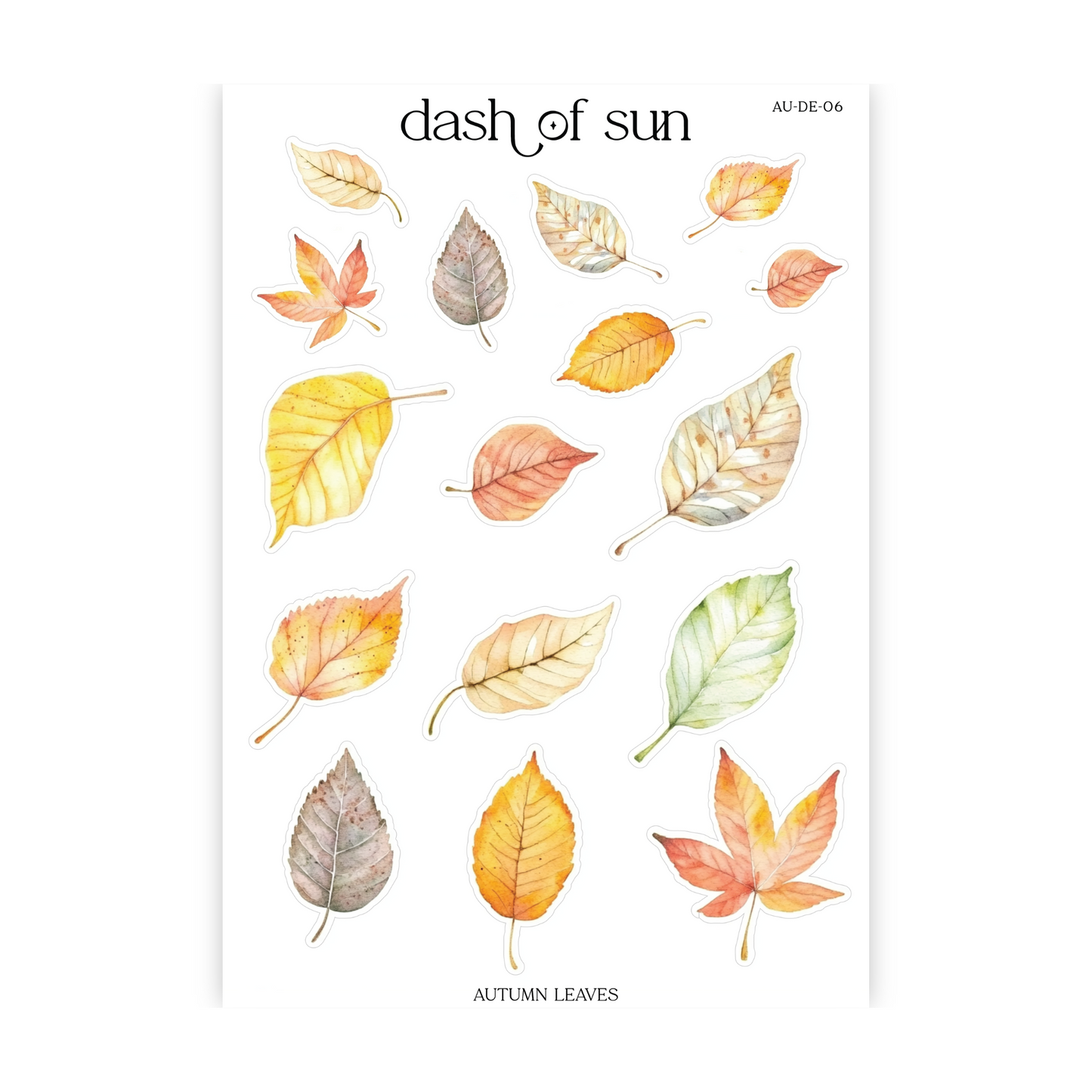 Autumn Leaves 1 | Deco Stickers