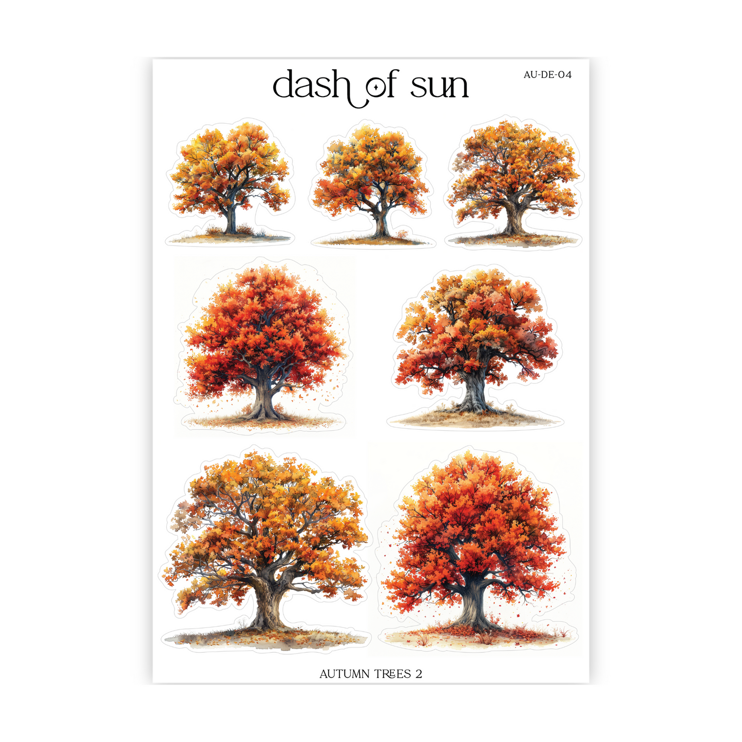 Autumn Trees 2 | Deco Stickers