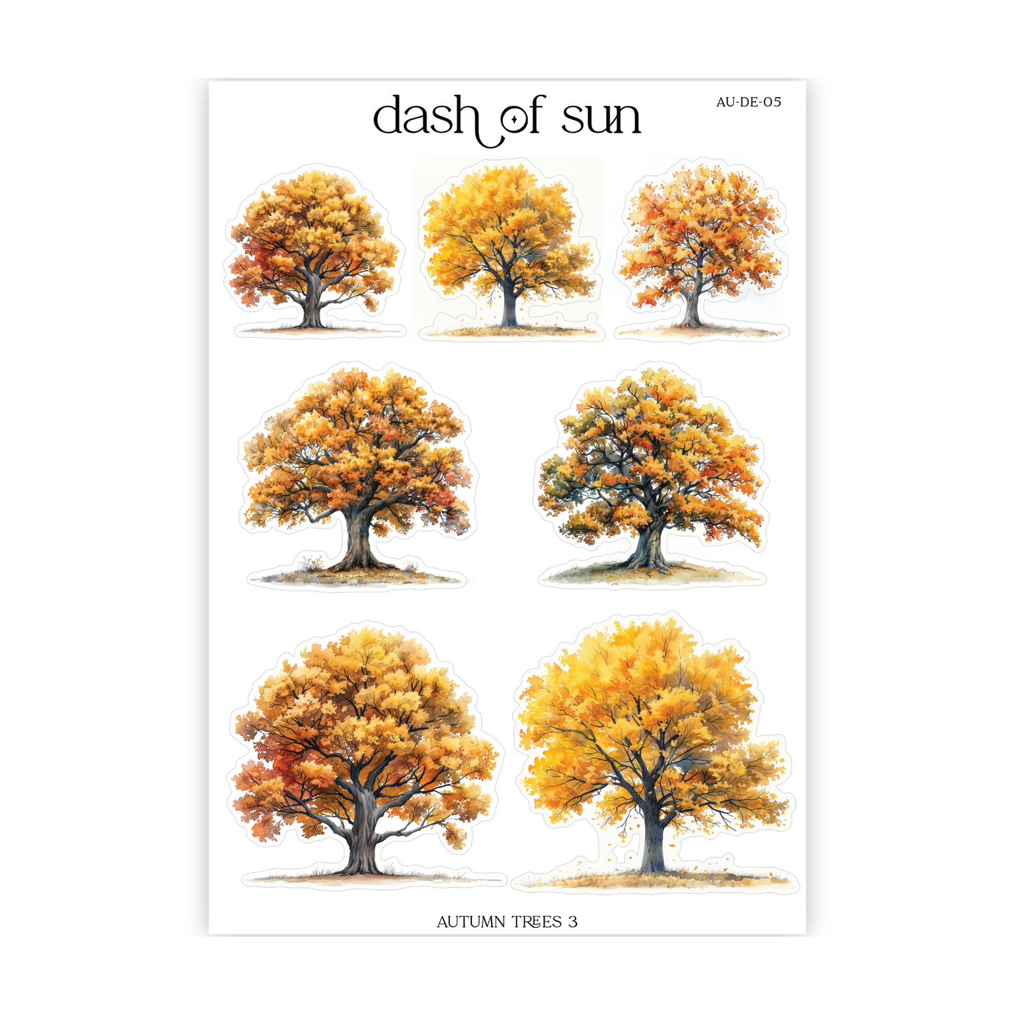 Autumn Trees 3 | Deco Stickers