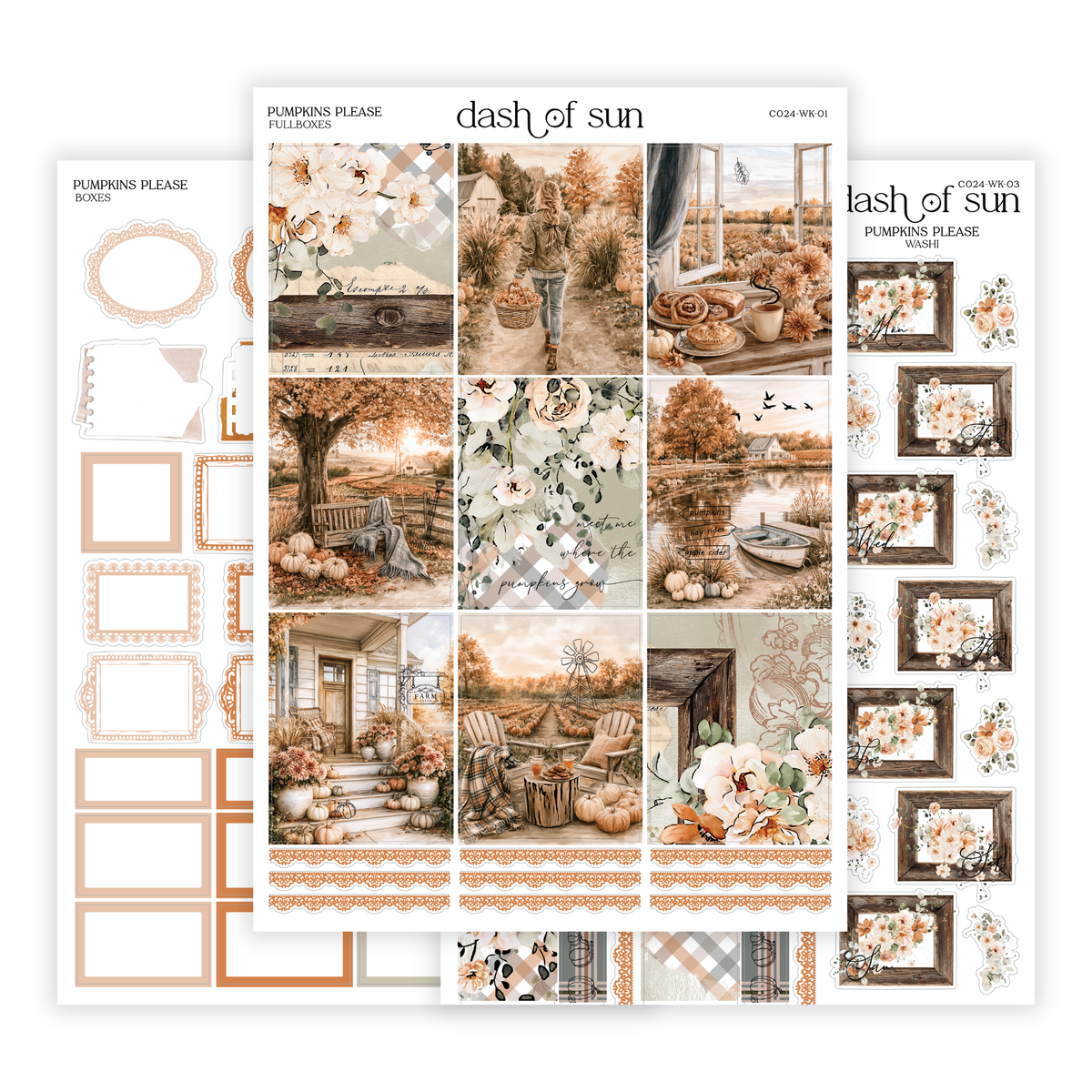 Pumpkins Please | Foiled Weekly Kit