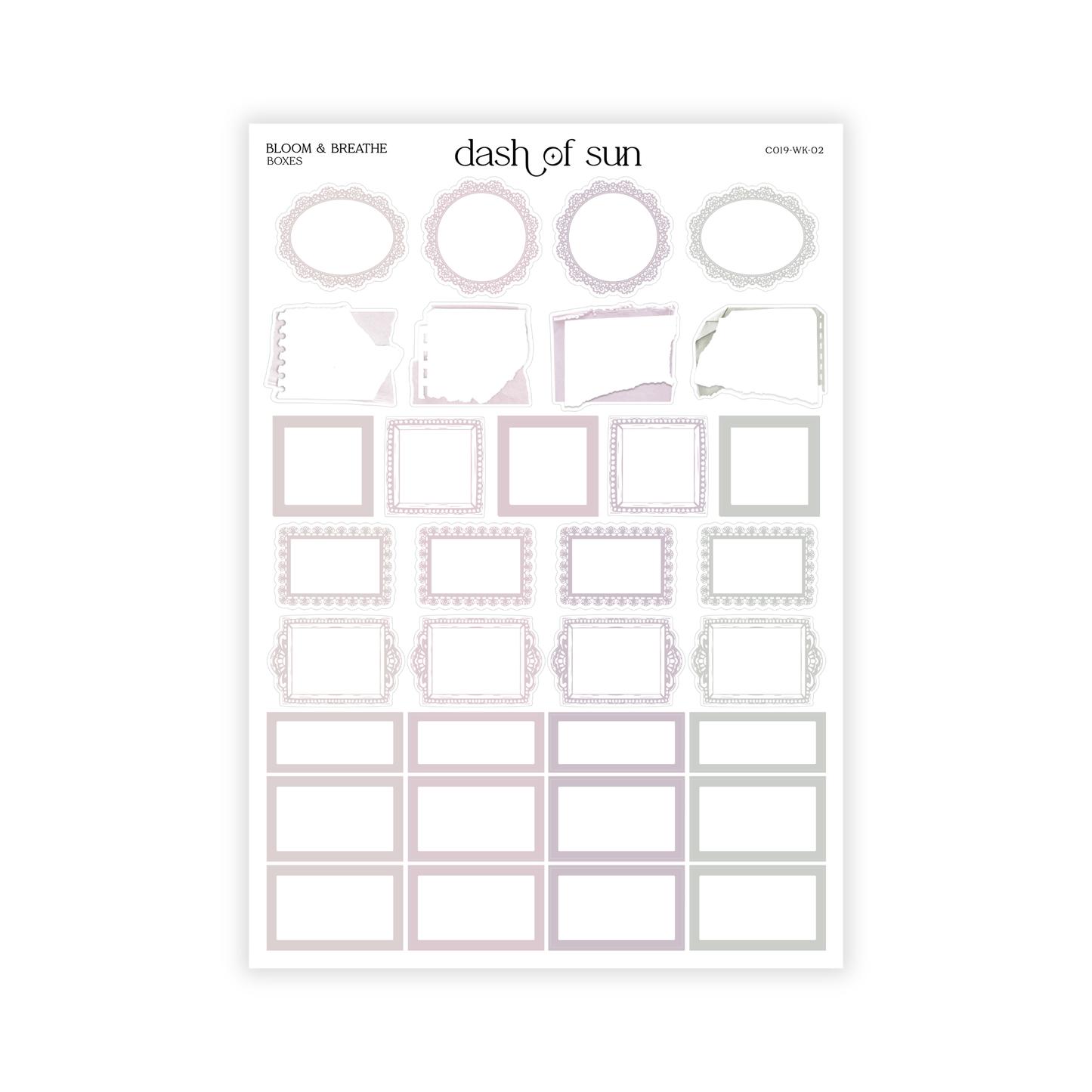 Bloom & Breathe | Boxes