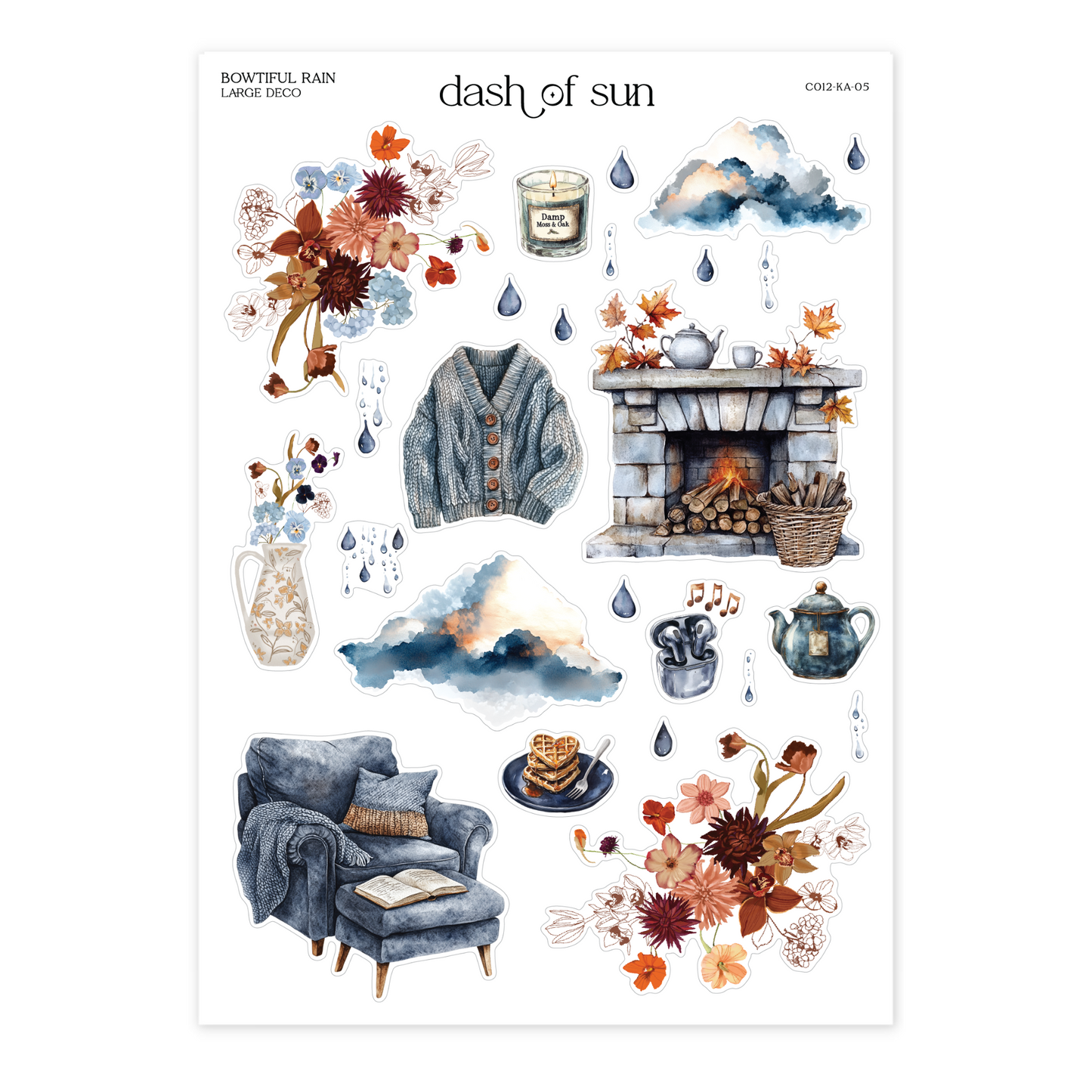 Bowtiful Rain| Large Deco