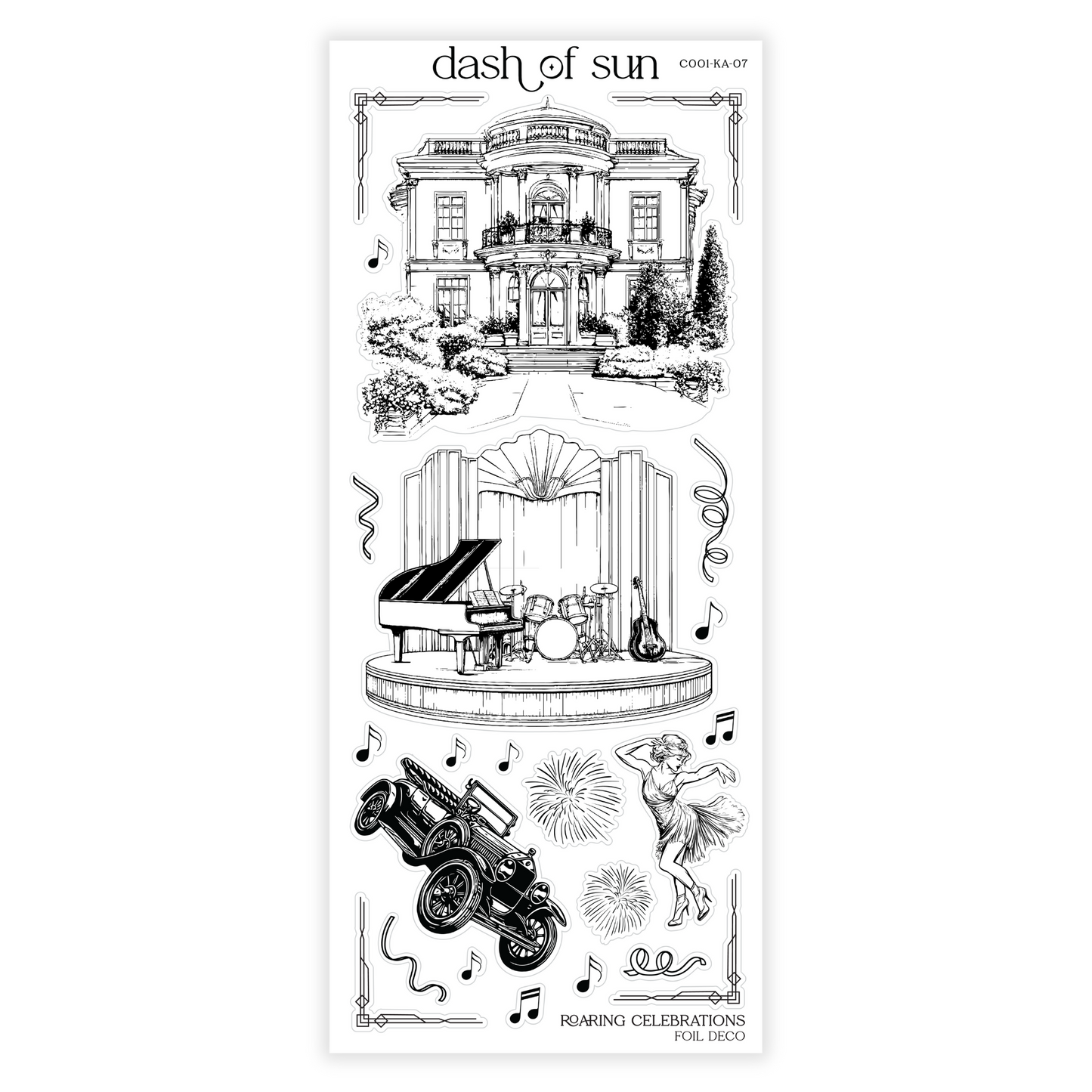 Roaring Celebrations | Foiled Deco