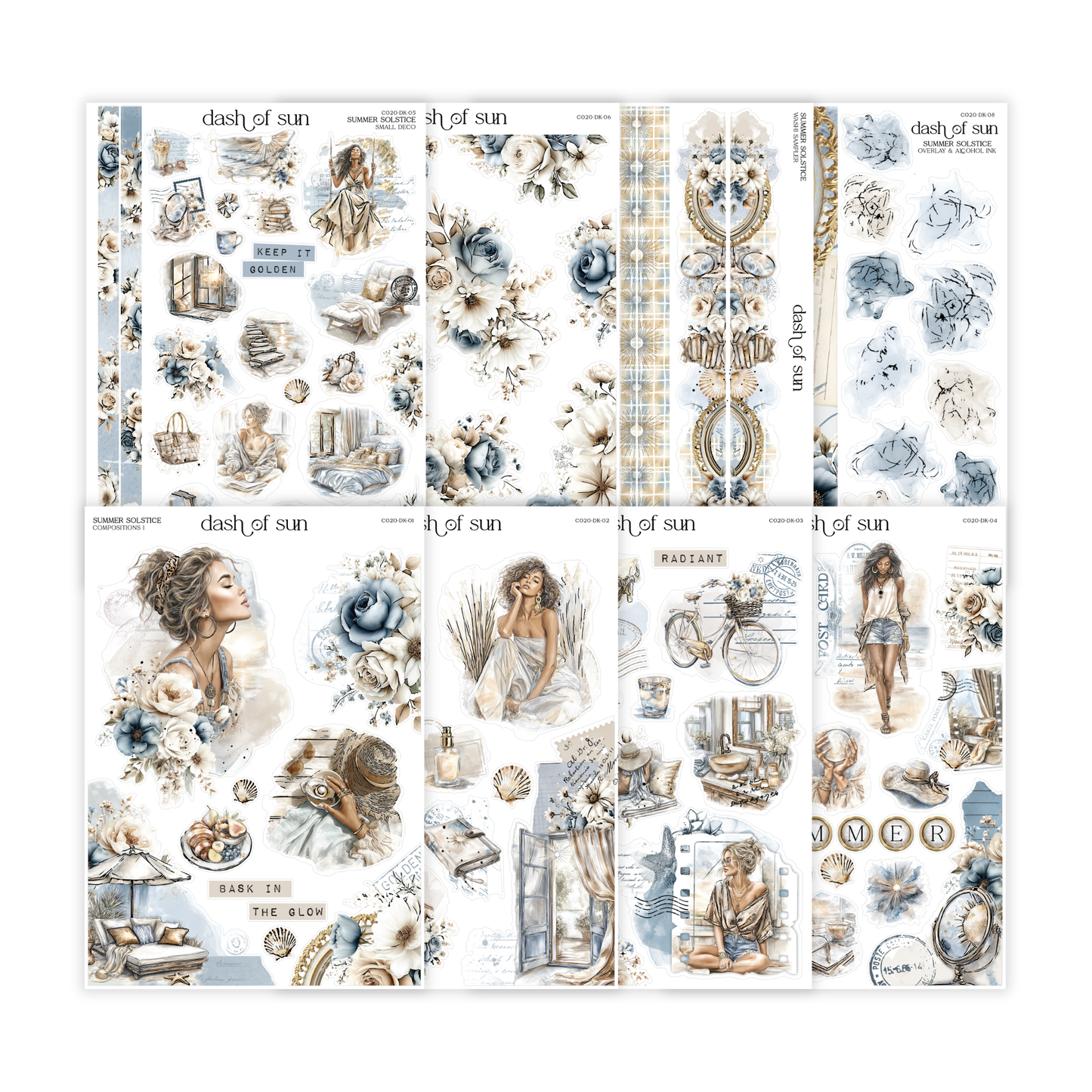 Summer Solstice | Decorative Sticker Kit
