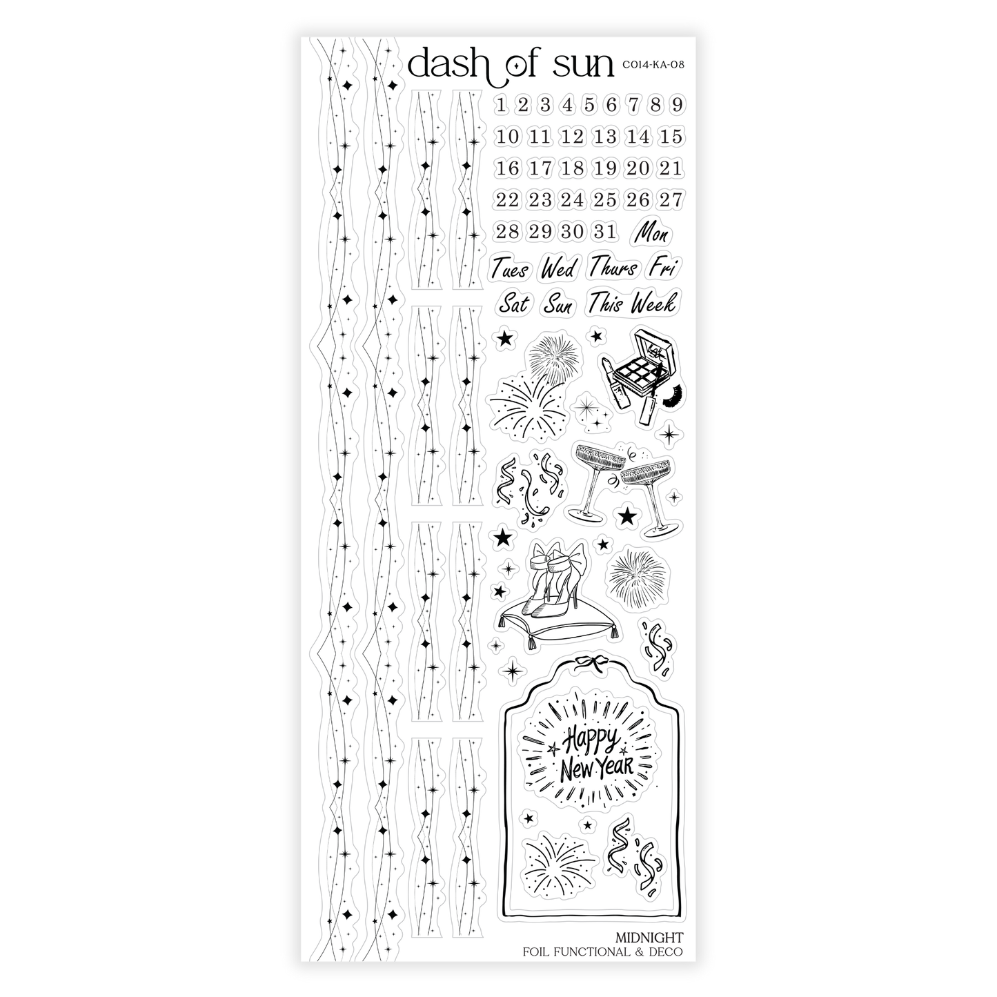 Midnight | Foiled Functional