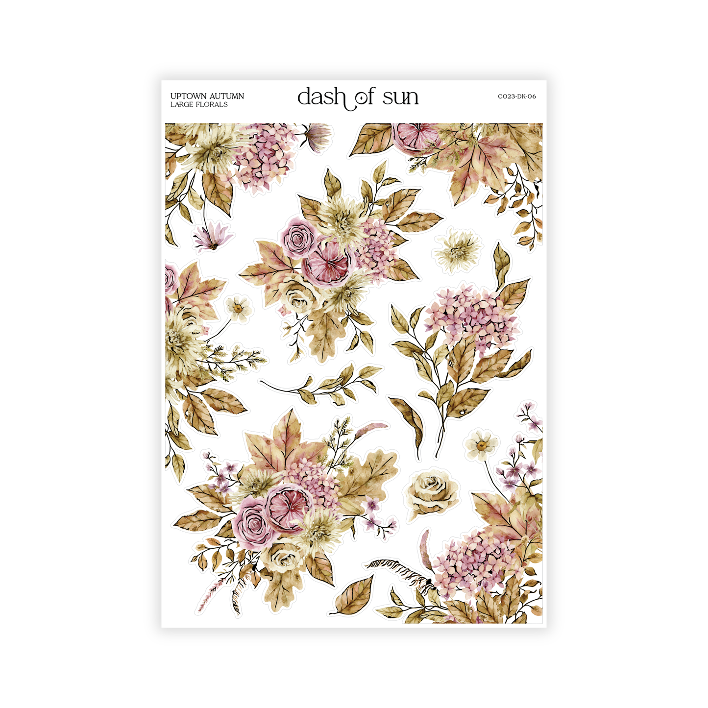 Uptown Autumn | Large Florals