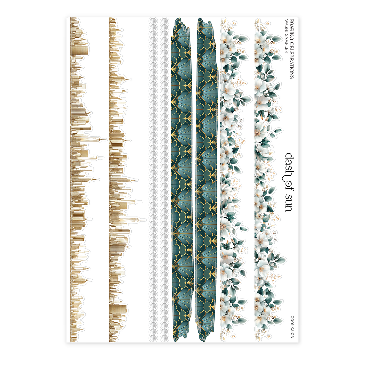 Roaring Celebrations | Washi Sampler