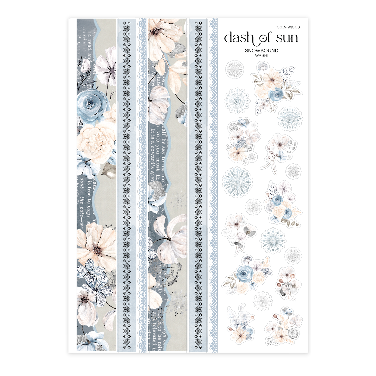 Snowbound | Foiled Weekly Kit