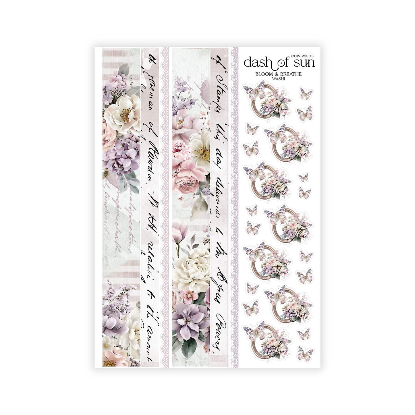 Bloom & Breathe | Washi