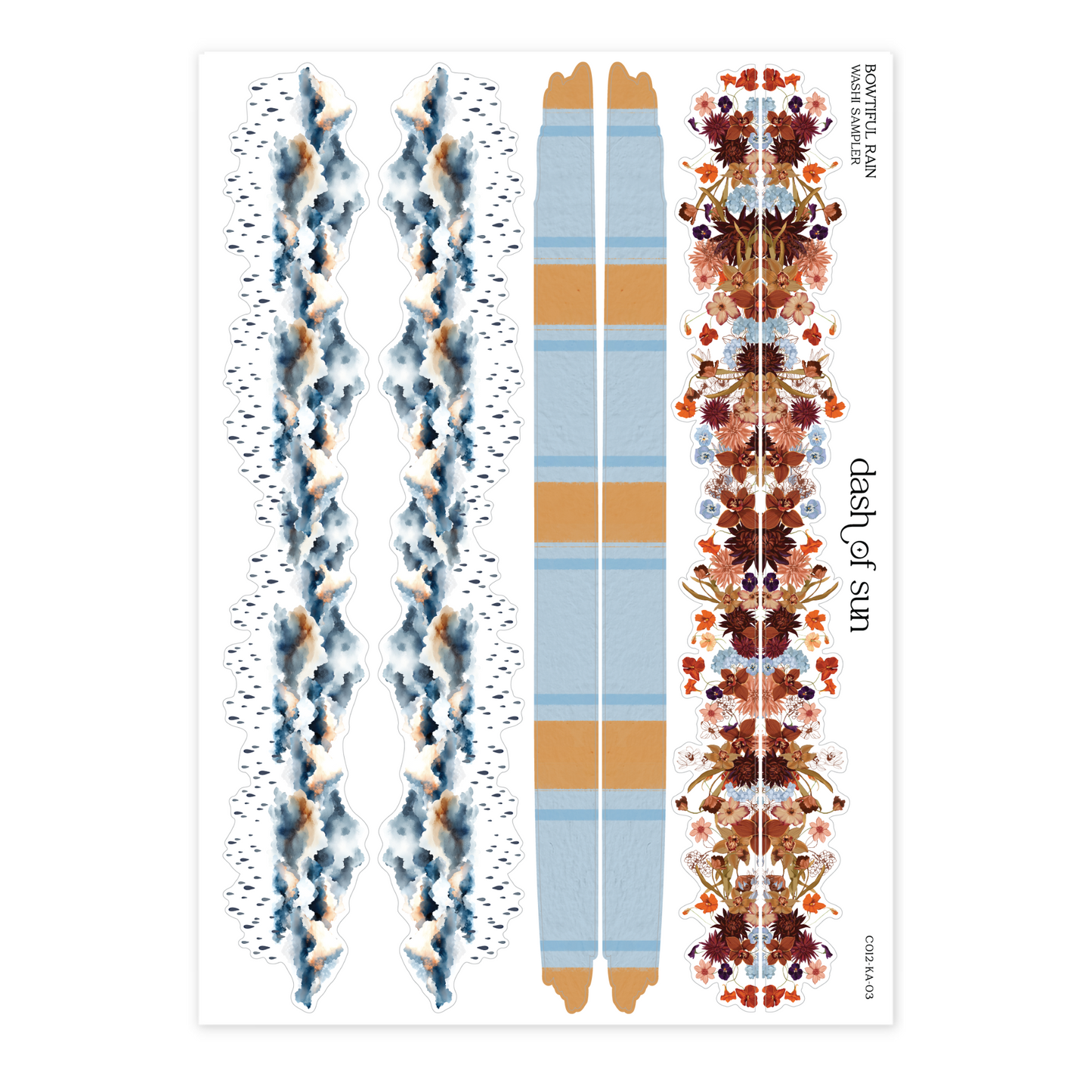 Bowtiful Rain | Washi Sampler