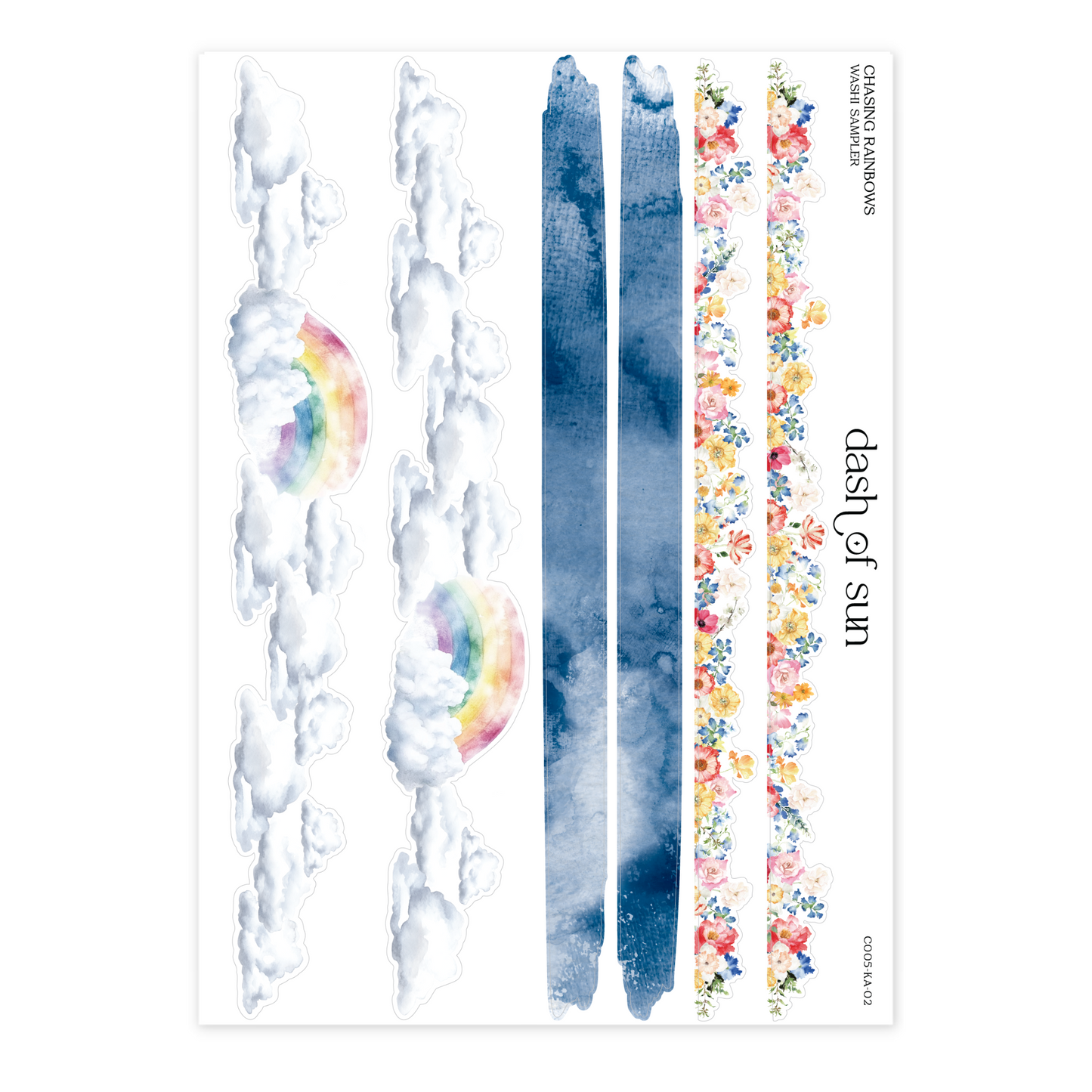 Chasing Rainbows | Washi Sampler