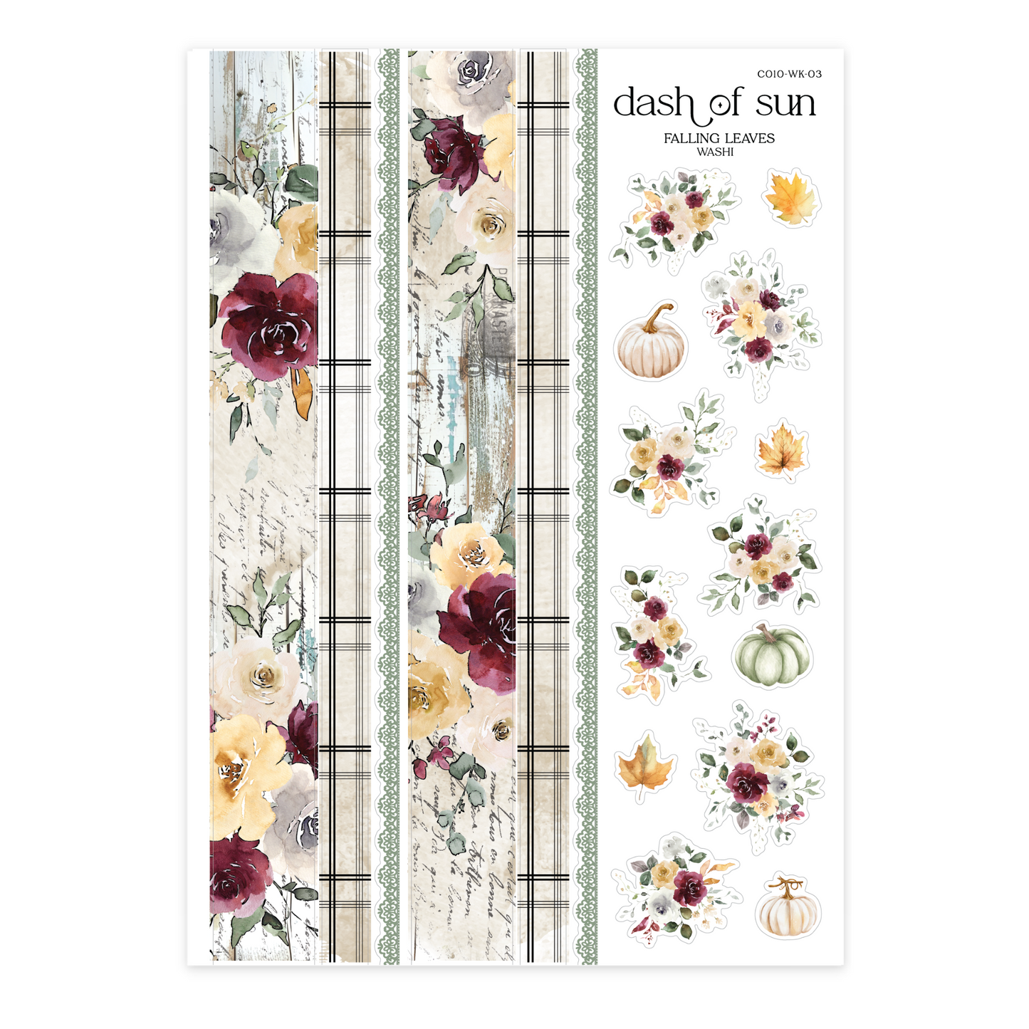 Falling Leaves | Foiled Weekly Kit