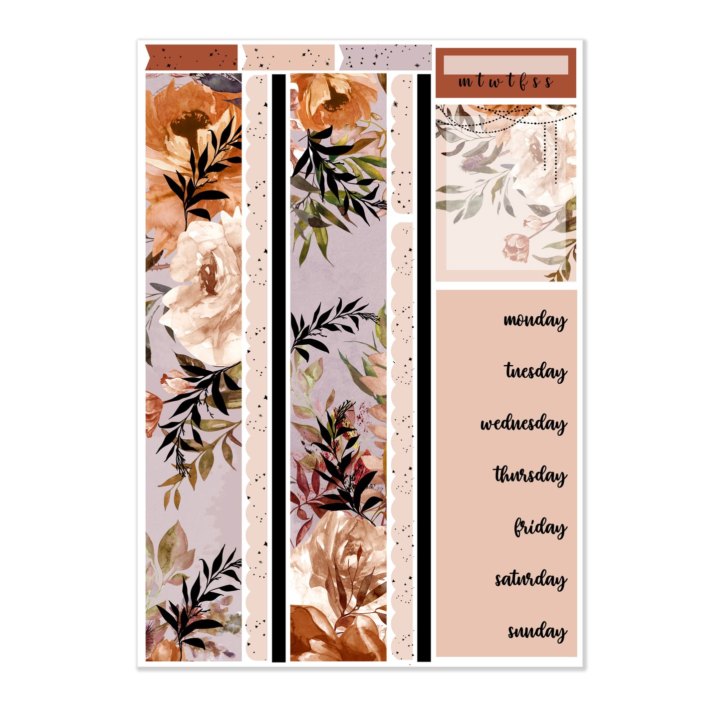 (CLEARANCE-OLD FORMAT) Autumn Auburn | Foiled Weekly Kit