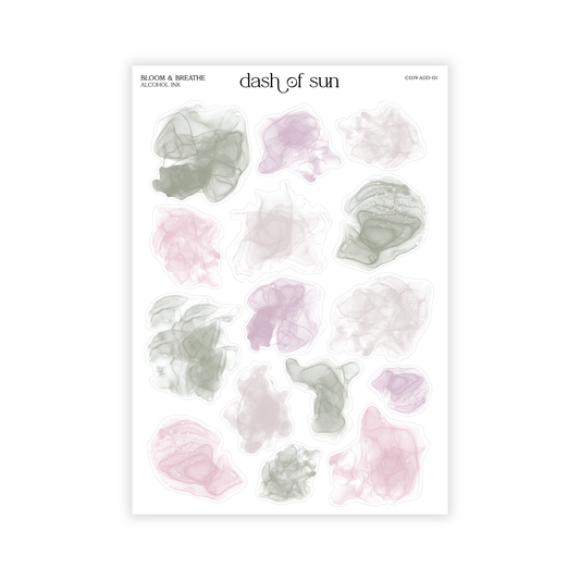 Bloom & Breathe | Alcohol Ink