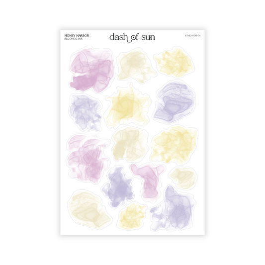 Honey Harbor | Alcohol Ink