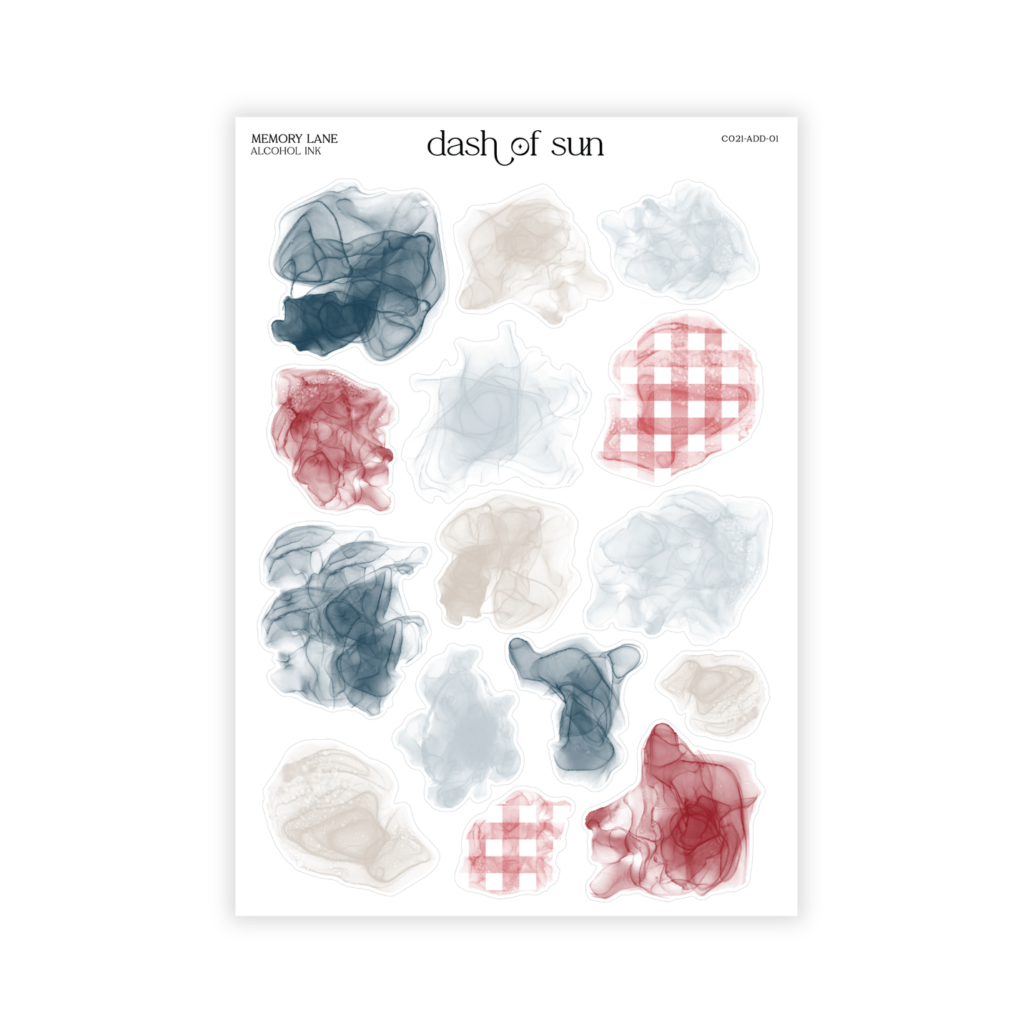 Memory Lane | Alcohol Ink