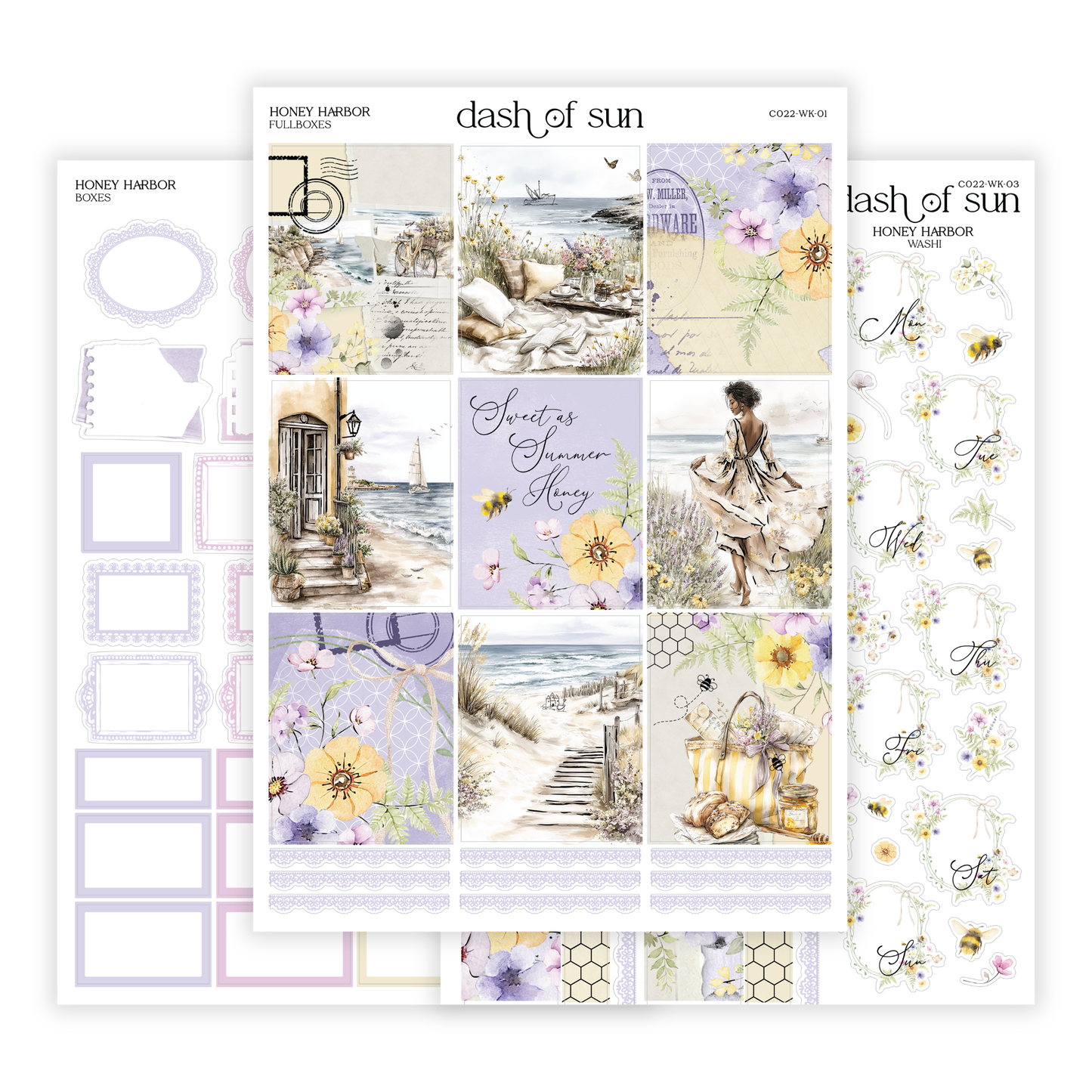 Honey Harbor | Foiled Weekly Kit