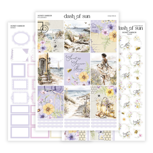 Honey Harbor | Foiled Weekly Kit