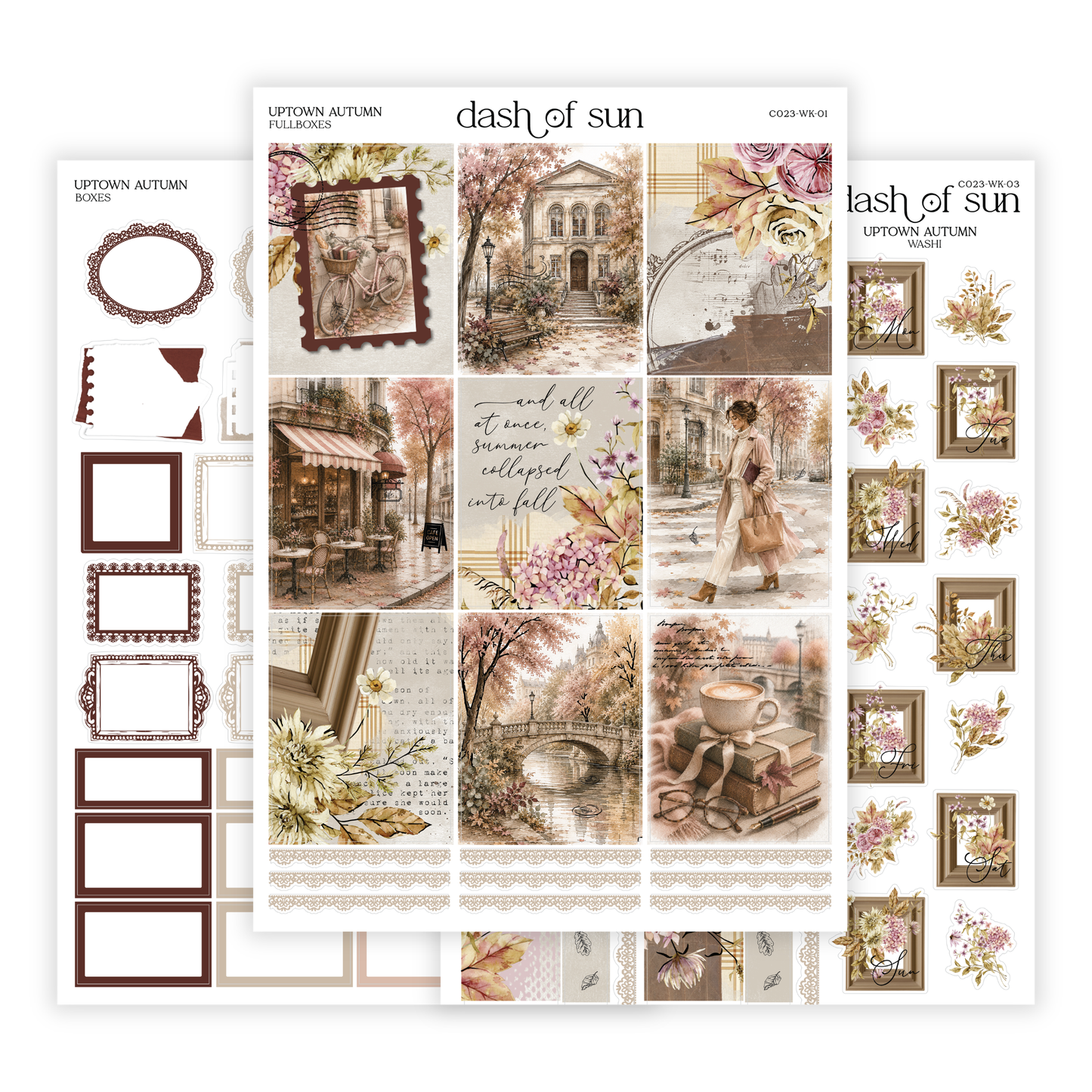 Uptown Autumn | Foiled Weekly Kit