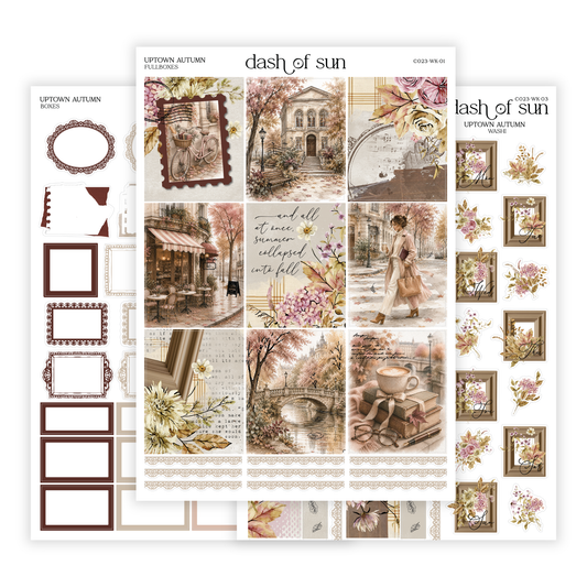 Uptown Autumn | Foiled Weekly Kit