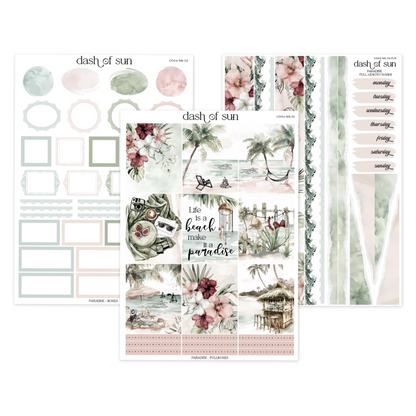 Paradise | Foiled Weekly Kit