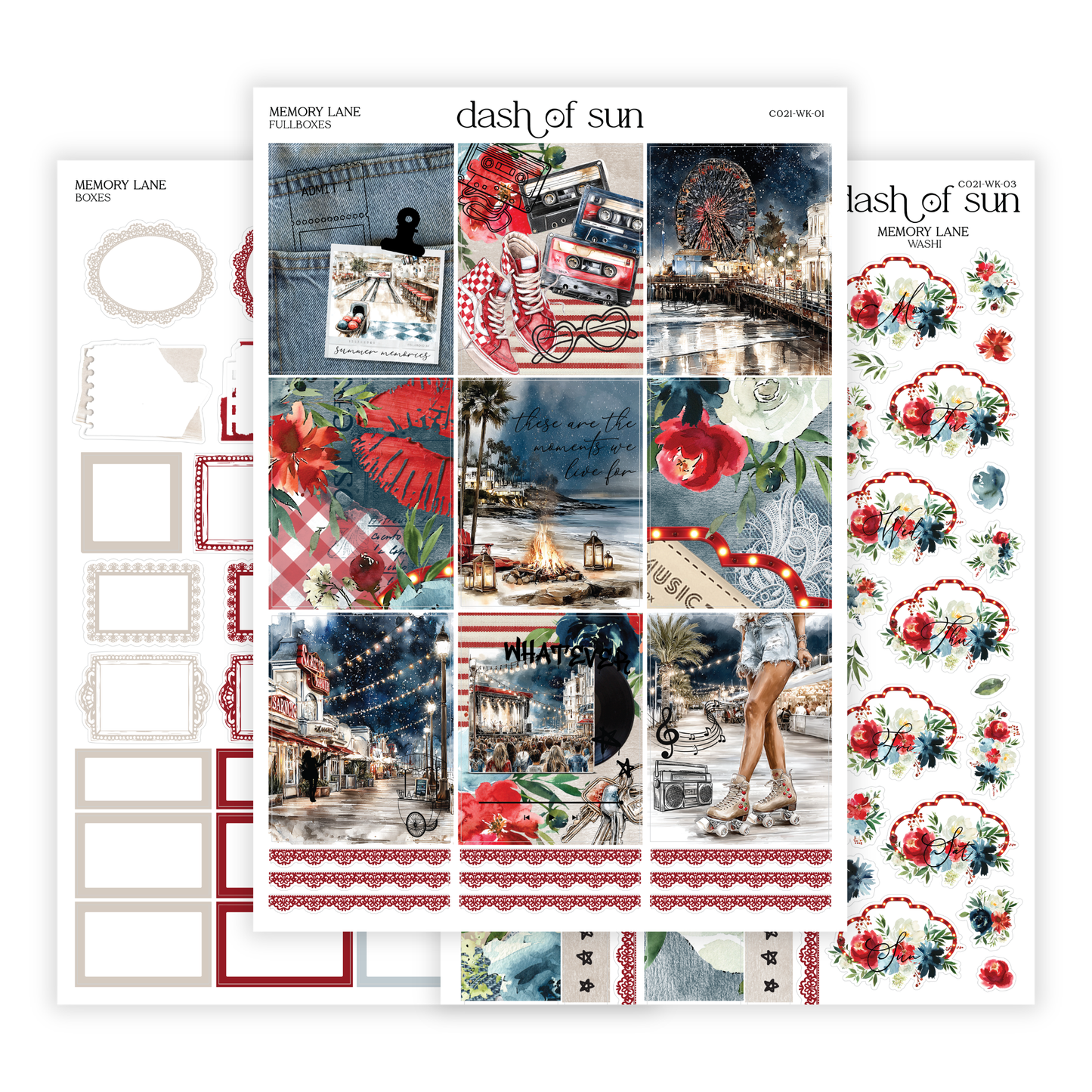Memory Lane | Foiled Weekly Kit