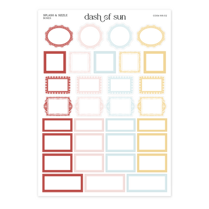 Splash & Sizzle | Foiled Weekly Kit