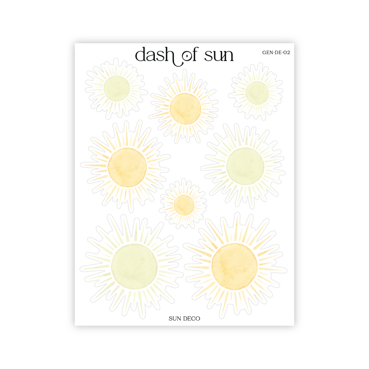 Sun | Deco Stickers
