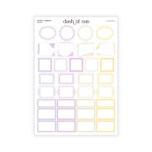Honey Harbor | Boxes