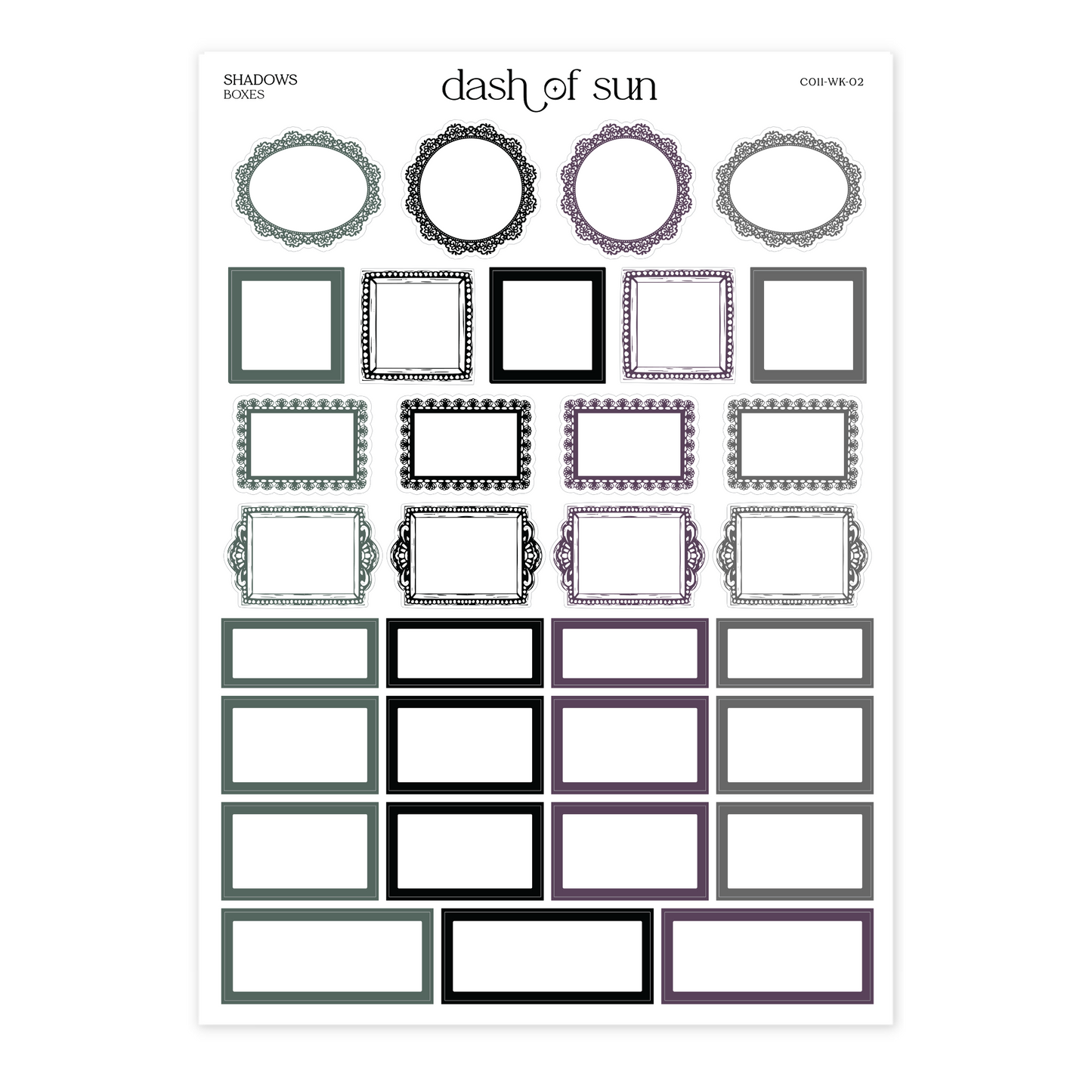 Shadows | Foiled Weekly Kit