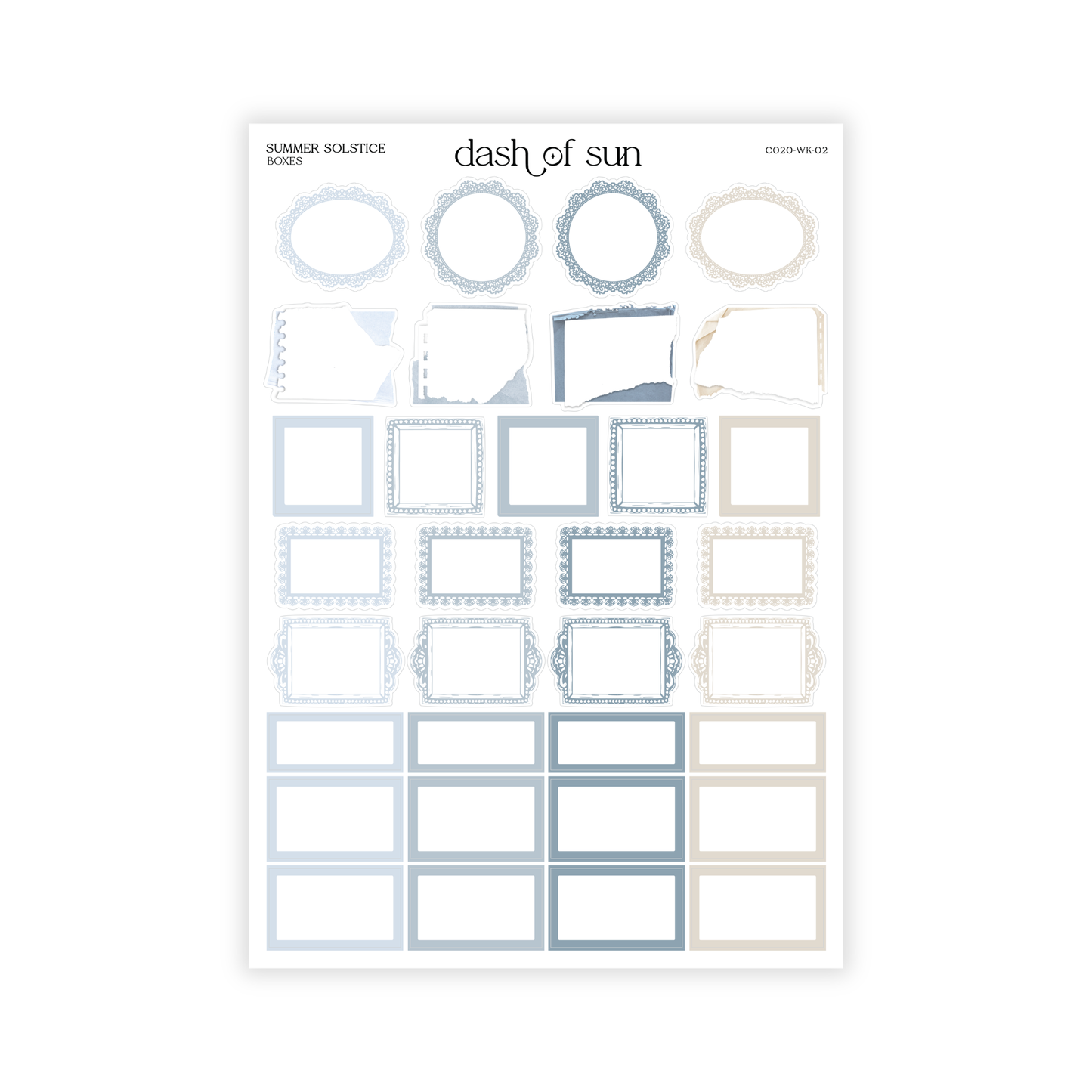 Summer Solstice | Boxes