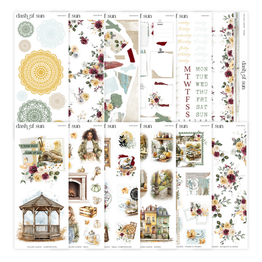 Falling Leaves | Decorative Sticker Kit