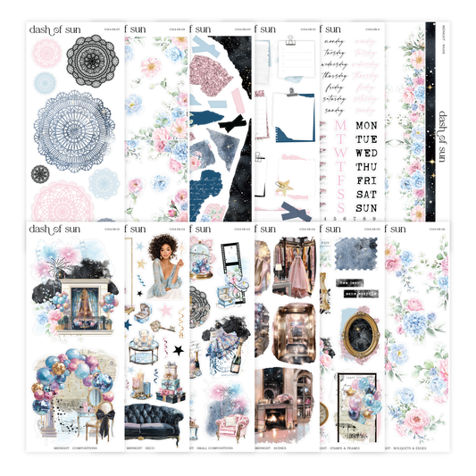 Midnight | Decorative Sticker Kit