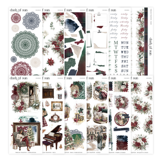 Timeless Tradition | Decorative Sticker Kit