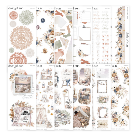 Autumn Stories | Decorative Sticker Kit