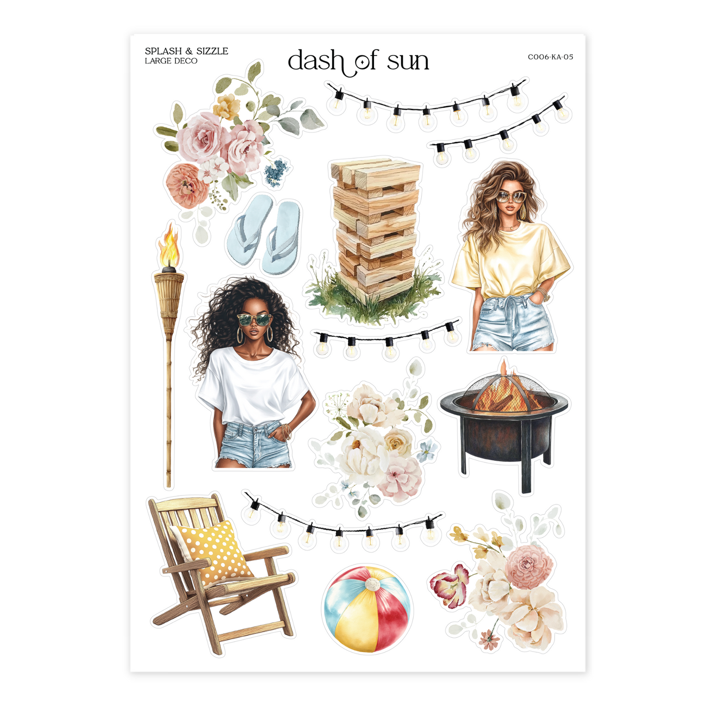 Splash & Sizzle | Large Deco