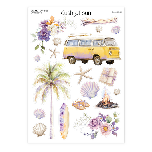 Summer Sunset | Large Deco