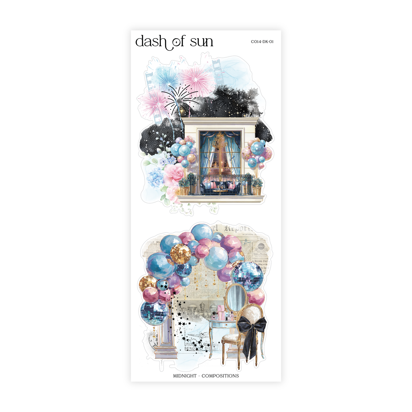 Midnight | Decorative Sticker Kit