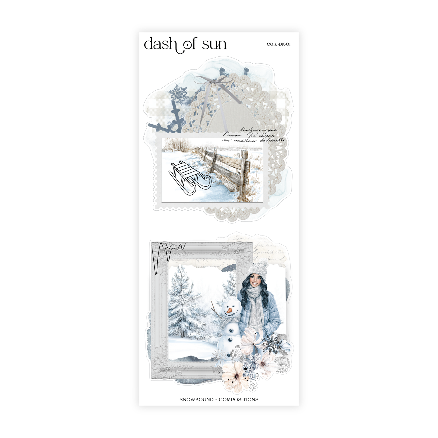 Snowbound | Decorative Sticker Kit