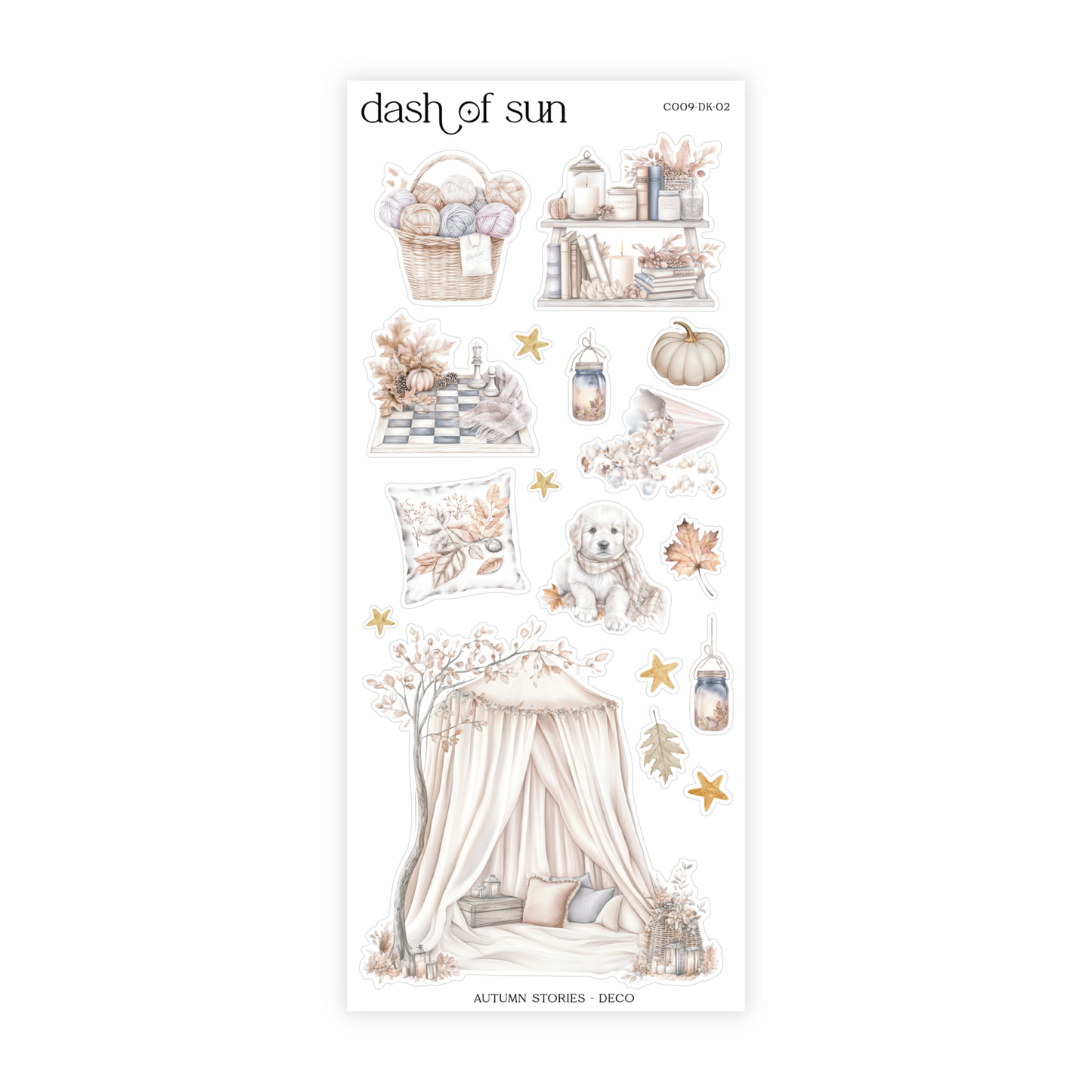 Autumn Stories | Decorative Sticker Kit