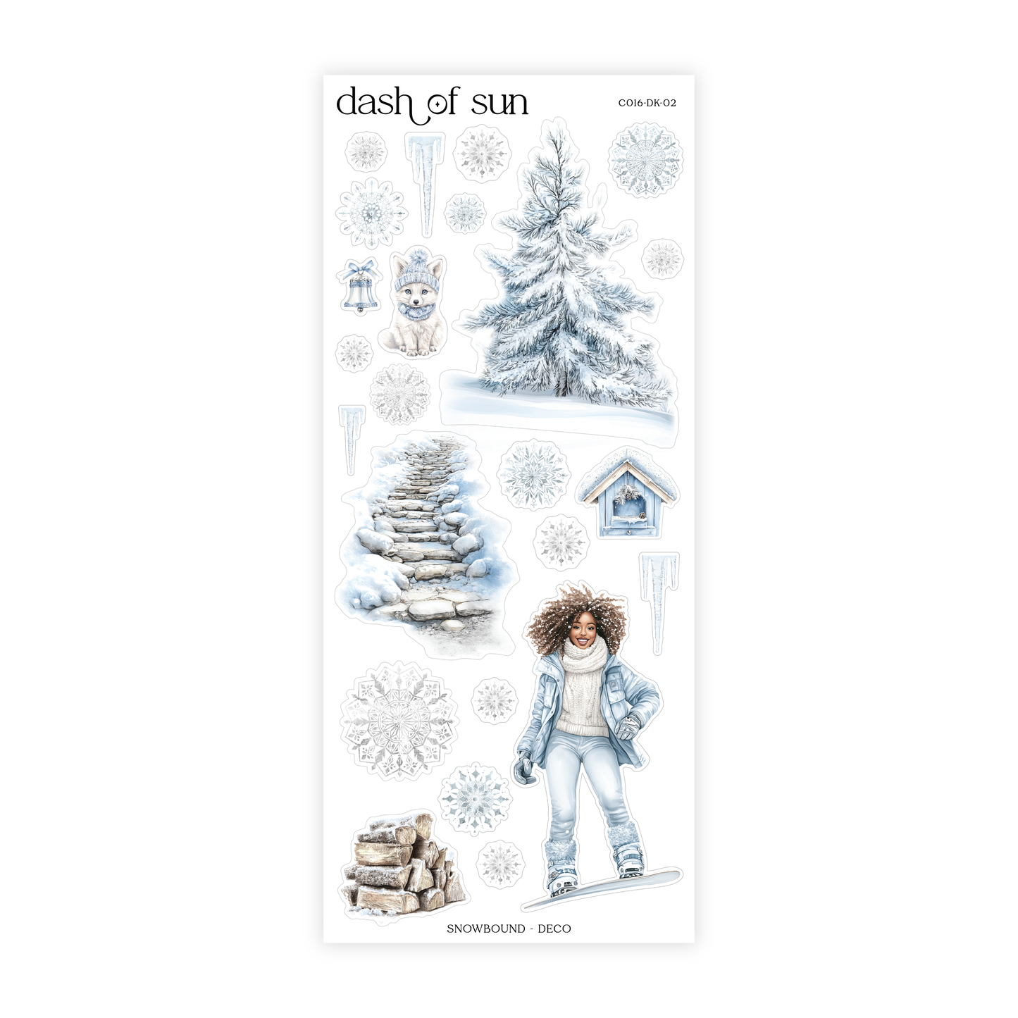 Snowbound | Decorative Sticker Kit