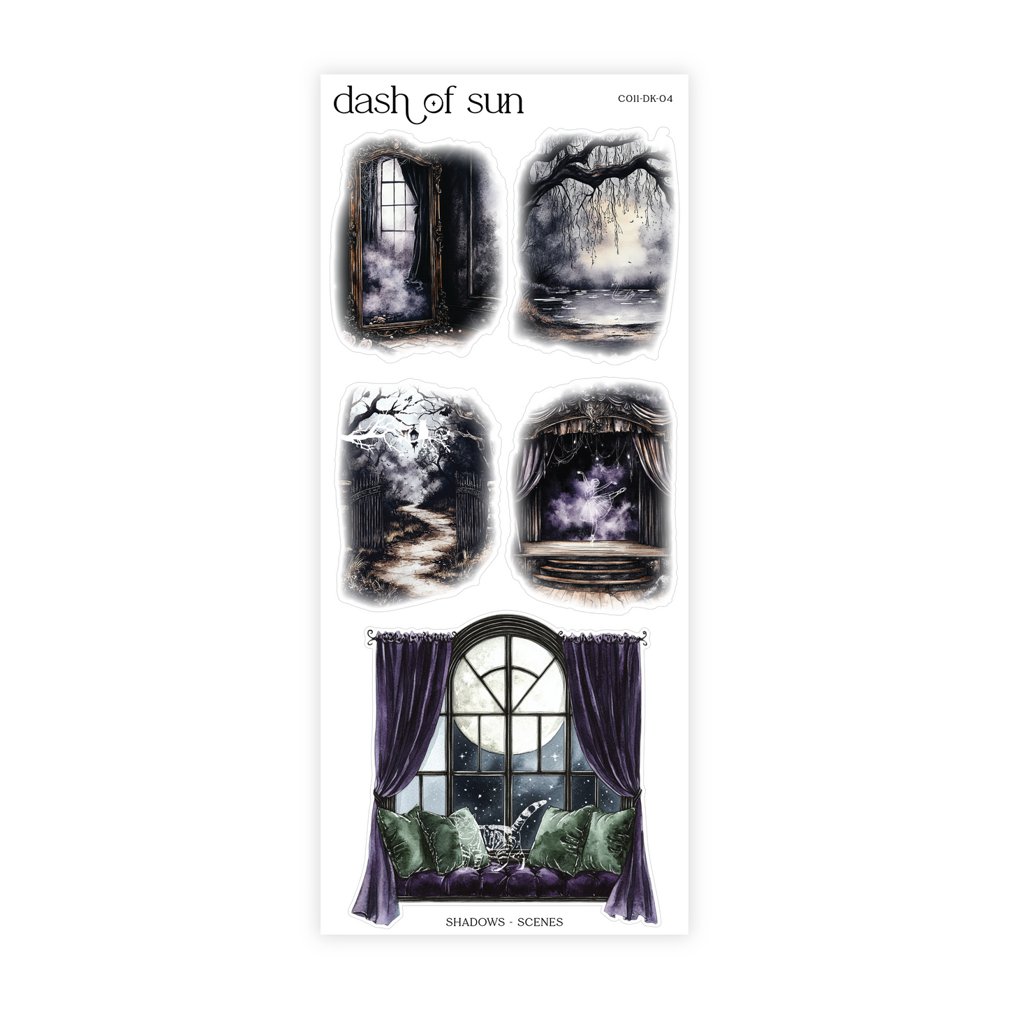 Shadows | Decorative Sticker Kit