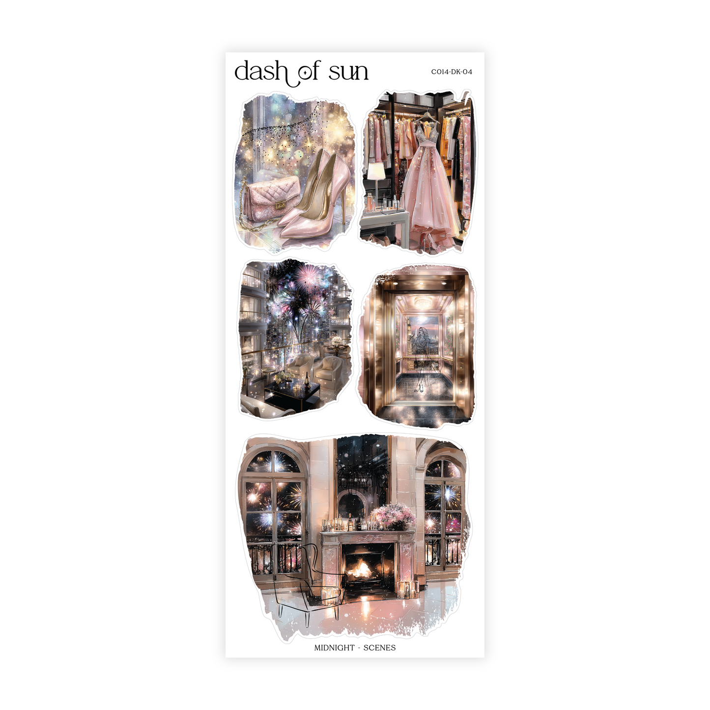 Midnight | Decorative Sticker Kit