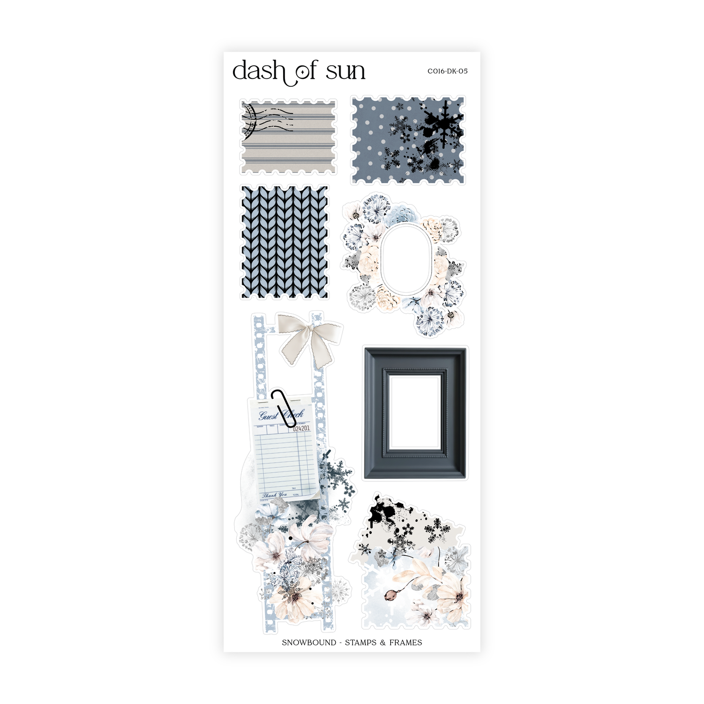 Snowbound | Decorative Sticker Kit
