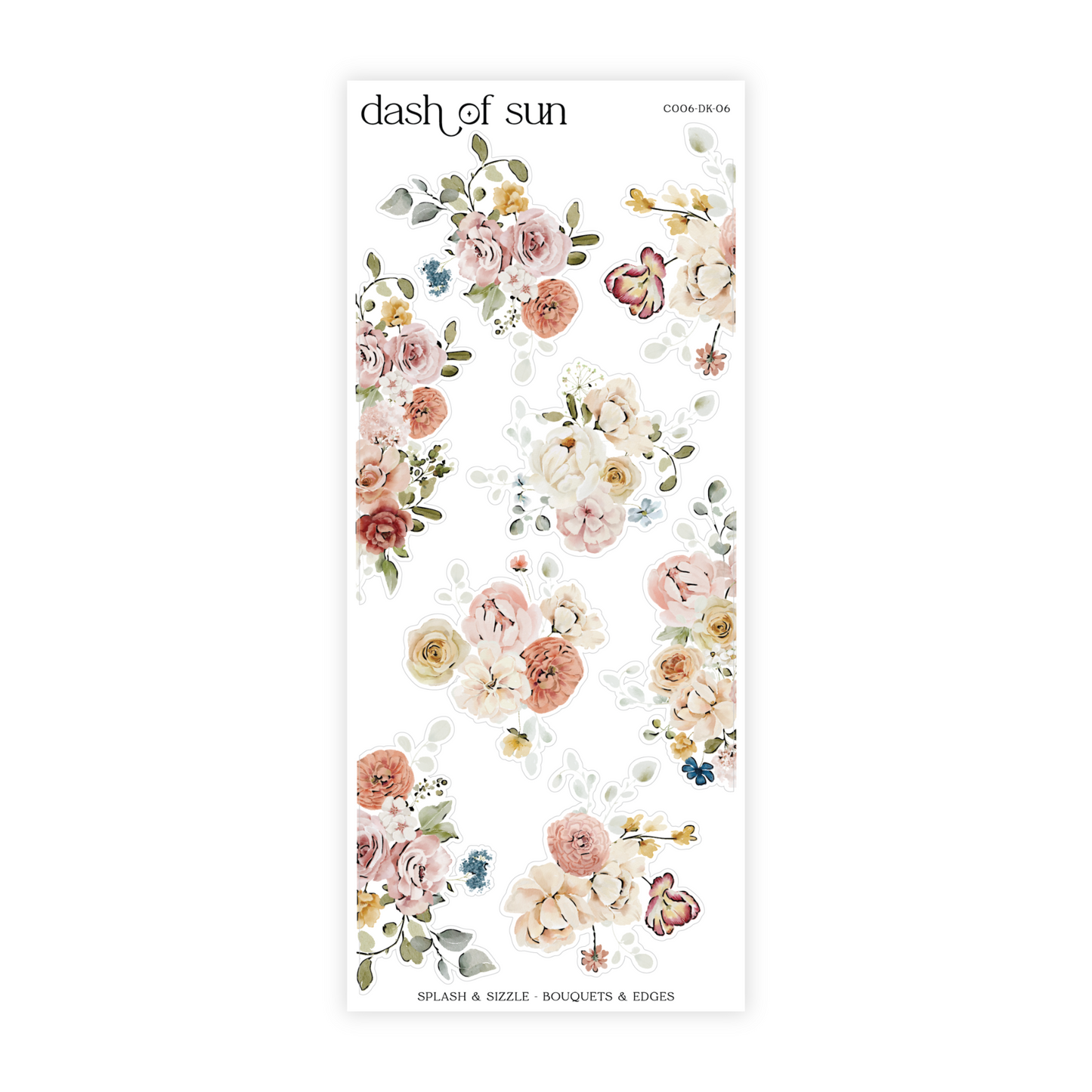 Splash & Sizzle | Decorative Sticker Kit