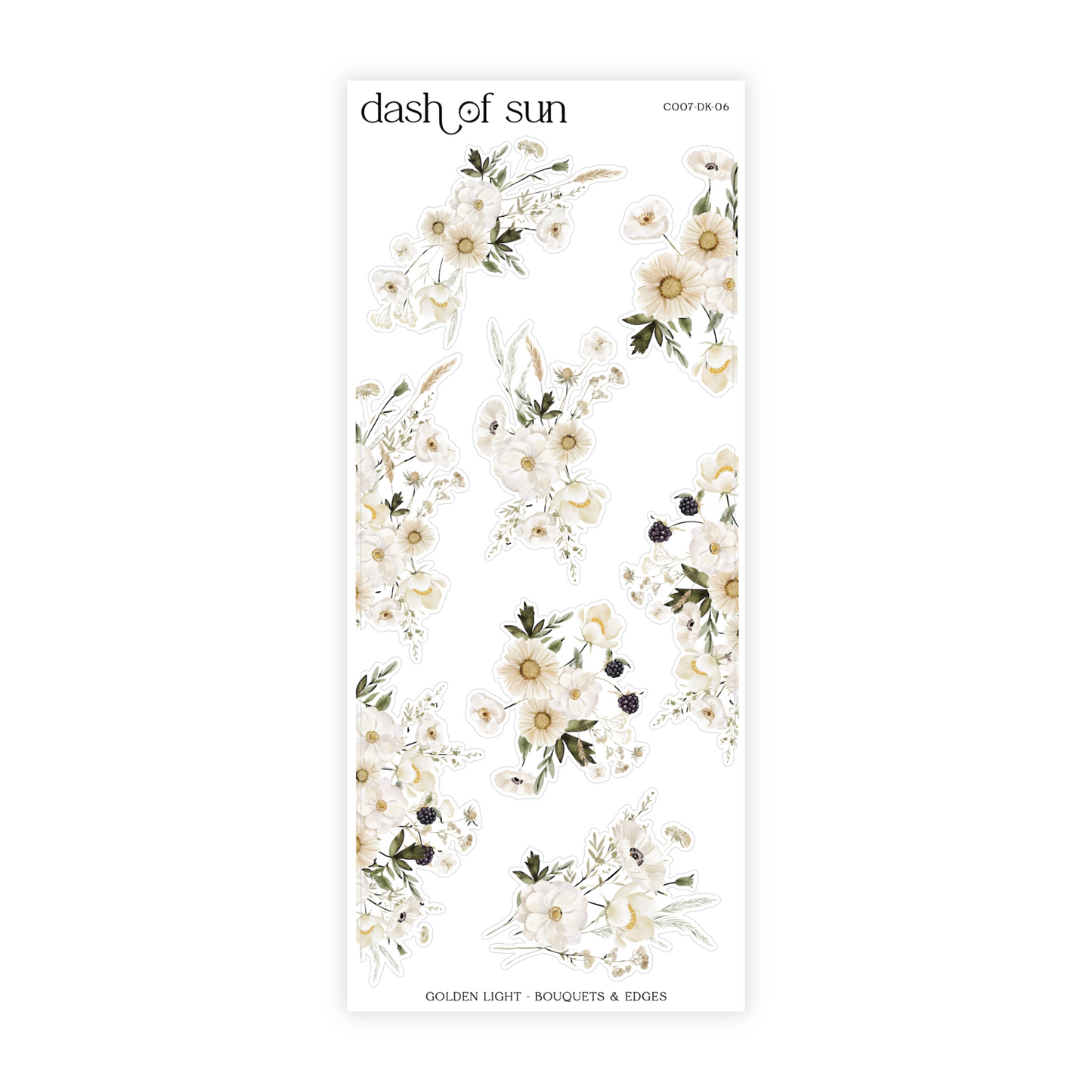 Golden Light | Decorative Sticker Kit