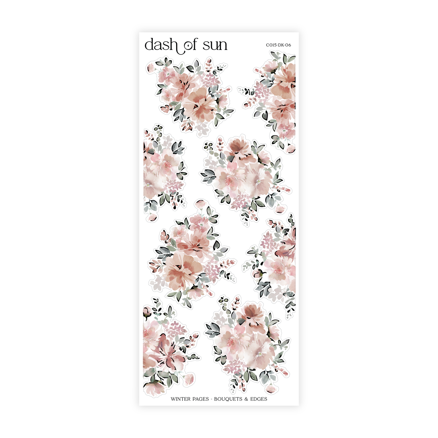Winter Pages | Decorative Sticker Kit