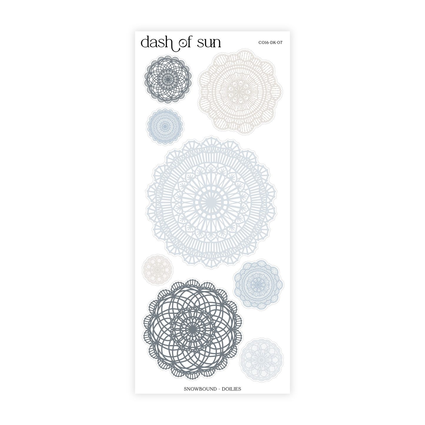 Snowbound | Decorative Sticker Kit