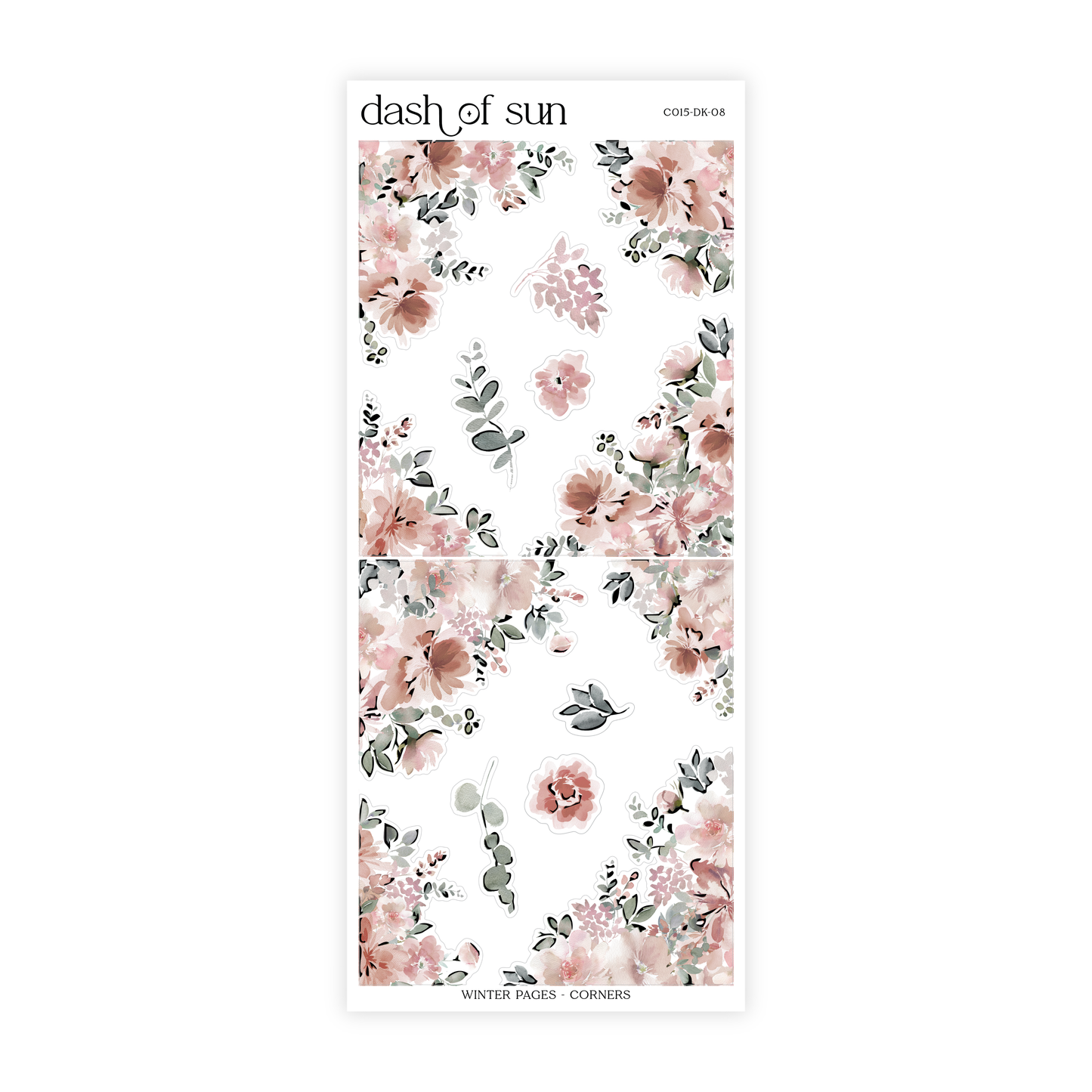 Winter Pages | Decorative Sticker Kit